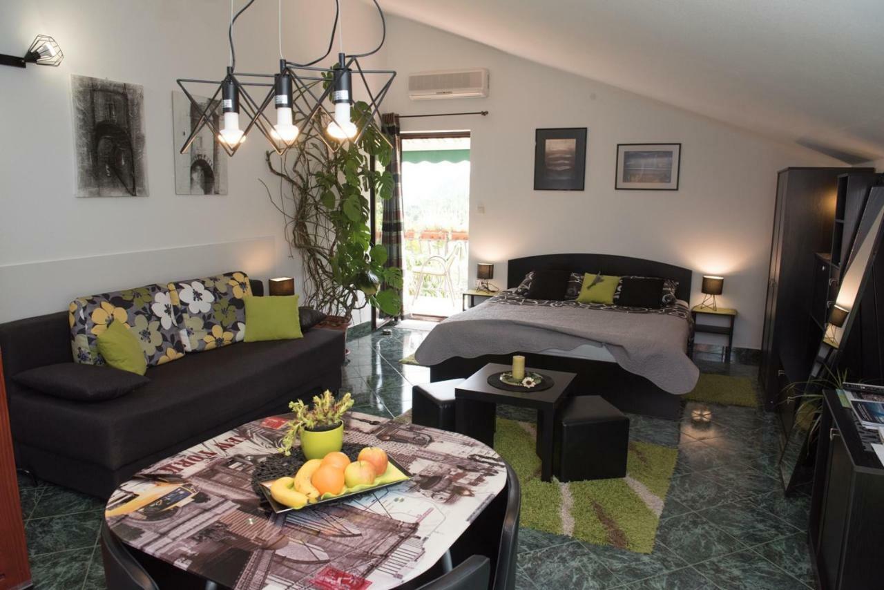 Apartments Villa Zara ロヴラン エクステリア 写真